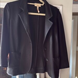 Laundry By Shelli Segal Black Blazer Structured Silhouette